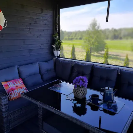 Lawendowe Wzgorze Na Wylacznosc Z Jacuzzi I Klimatyzacja Nyaraló Mielenko